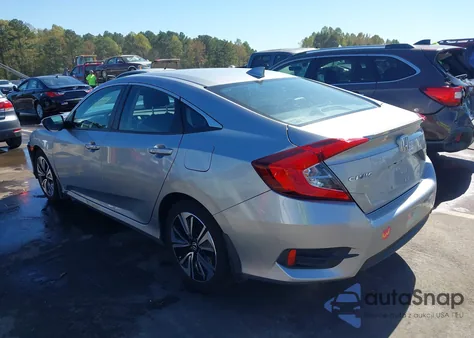 2017 Honda Civic Ex-L из США, поврежденный, VIN 19XFC1F75HE015835
